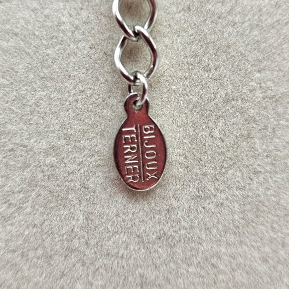 VINTAGE Bijoux Terner Silver-Tone Multi Strand Bead Necklace - Picture 6 of 7